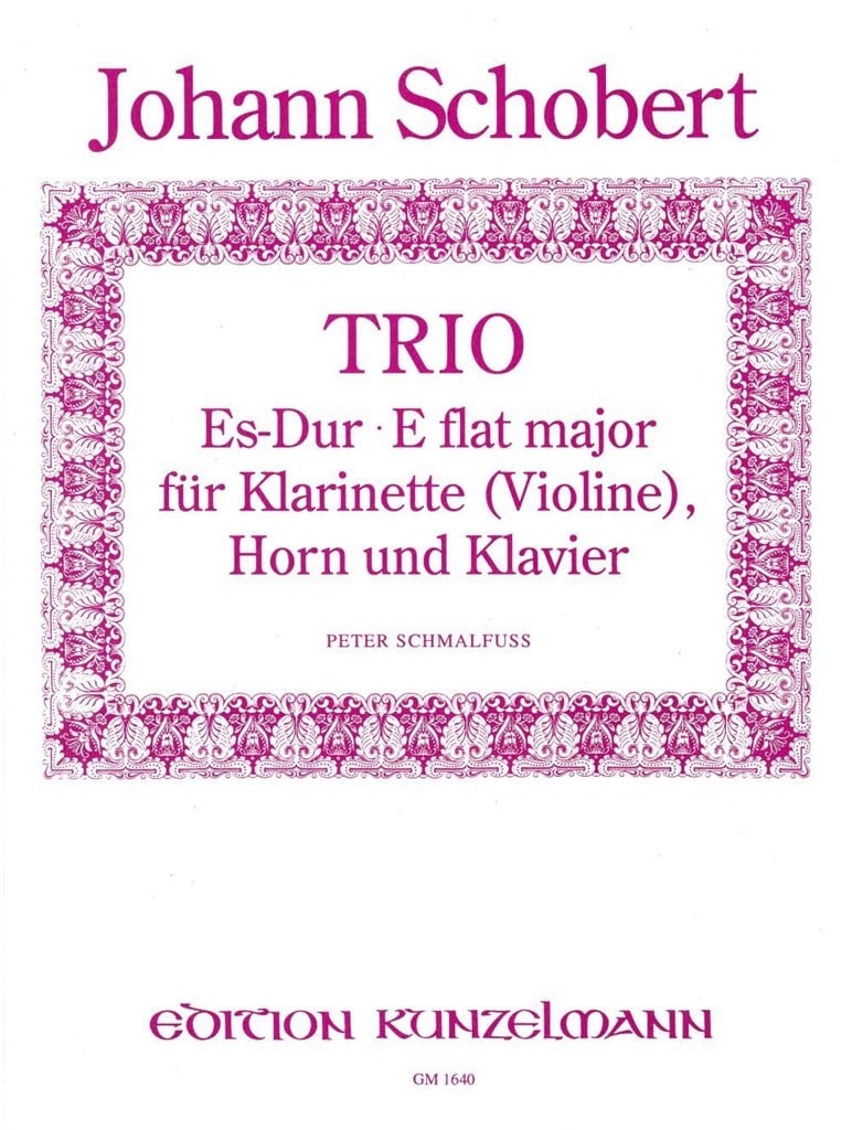 Trio Für Klarinette (Violine), Horn und Klavier
